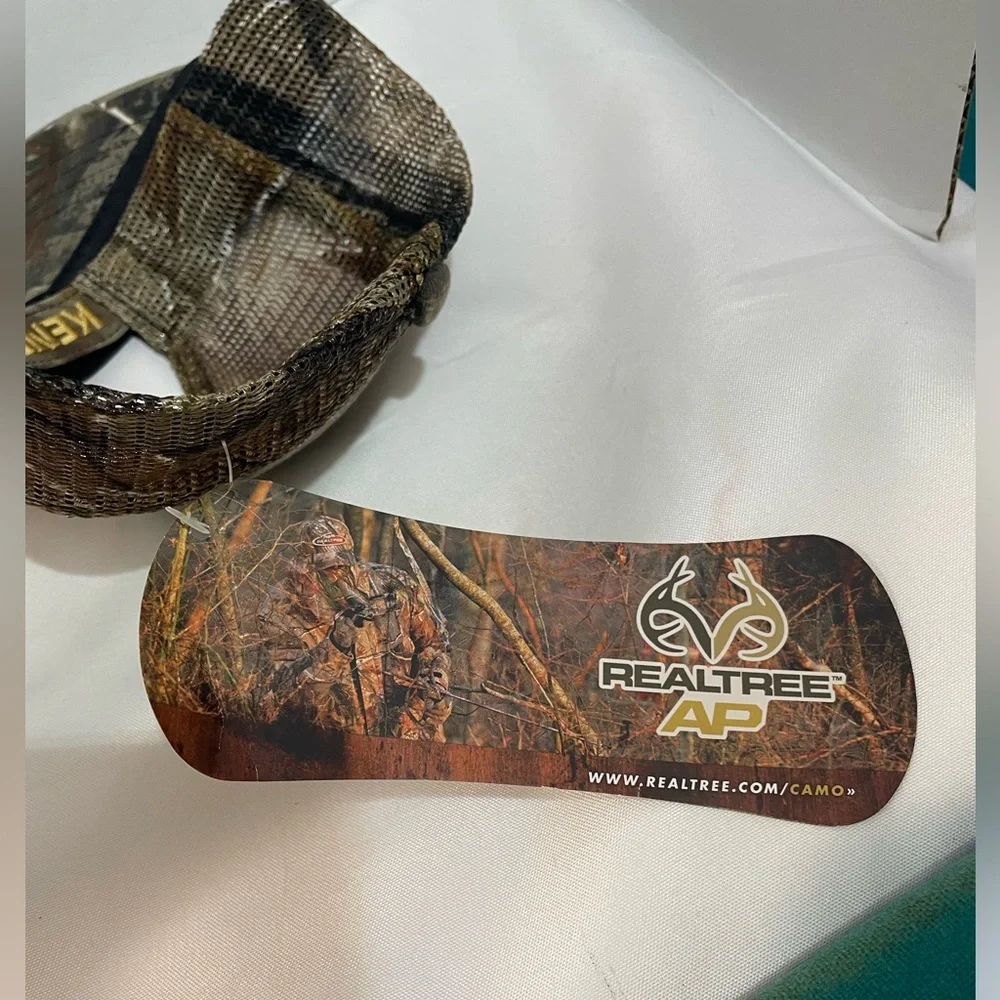 RealTree Kendall Camo Trucker Hat in‎ Brown Green camo one size fits all NWT